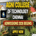 Agni College of Technology Chennai Admissions 2026 Begins; Apply Now @act.edu.in